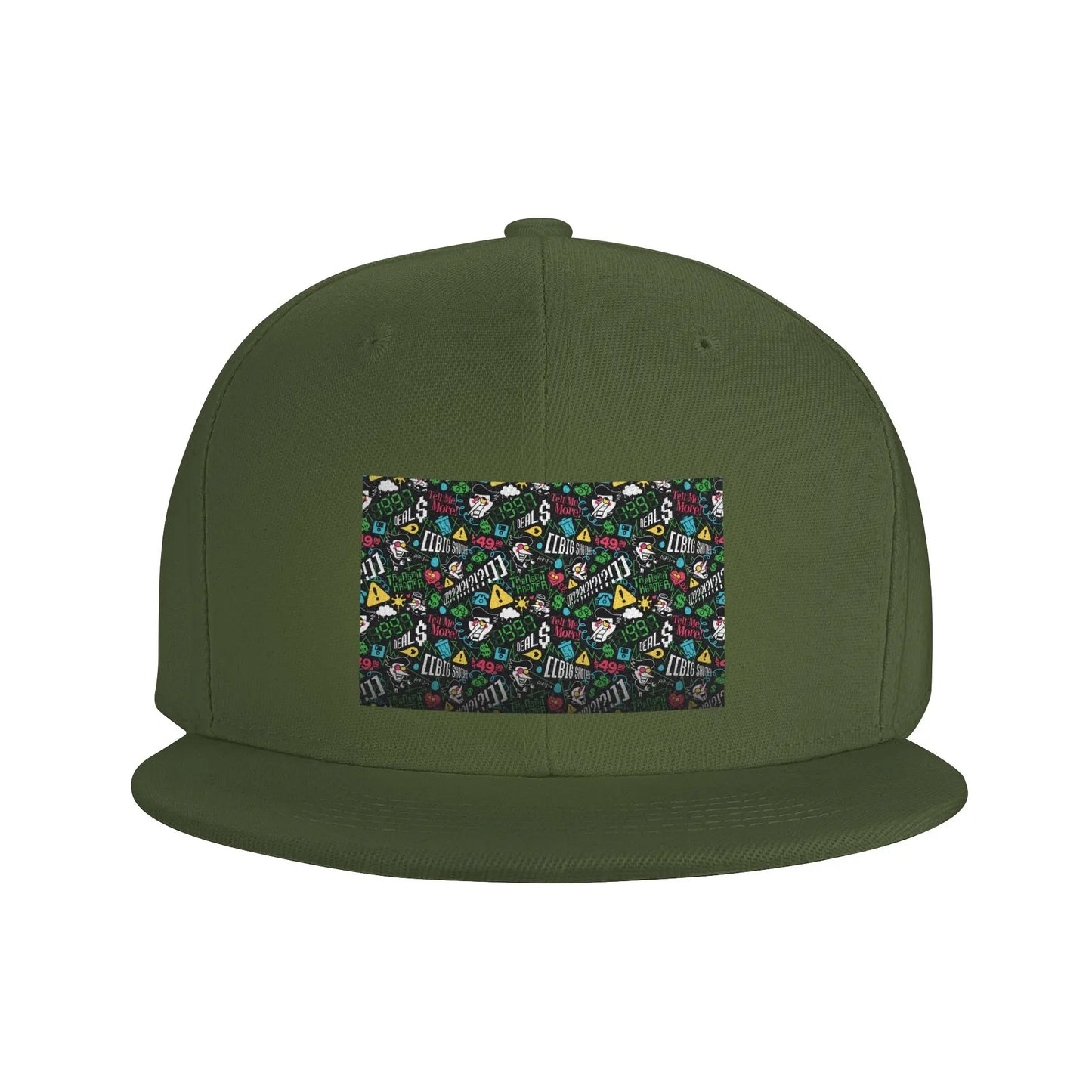 Deltarune Spamton G Character Graphic Snapback Cap