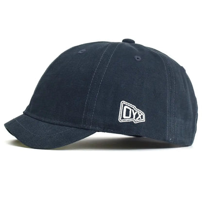 Cotton Embroidered Letter Adjustable Sunscreen Baseball Cap