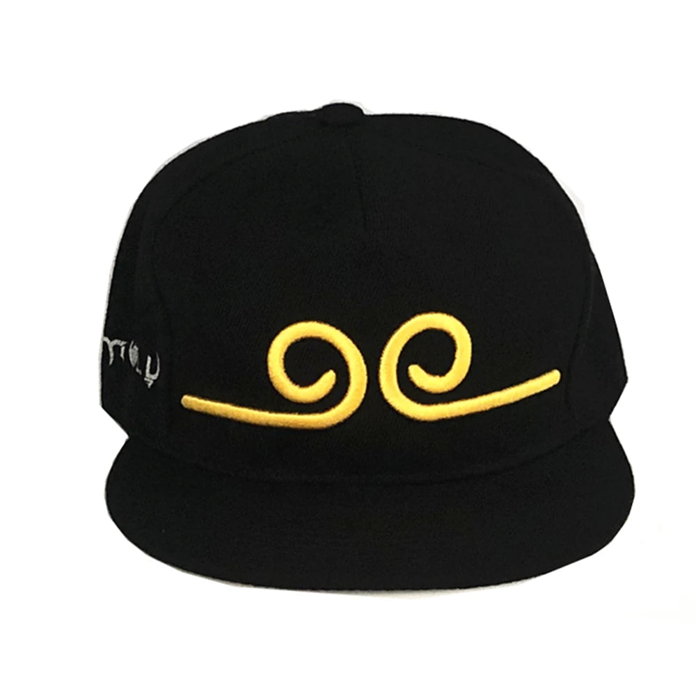Sun Wukong Embroidered Flat Brim Hip Hop Baseball Hat