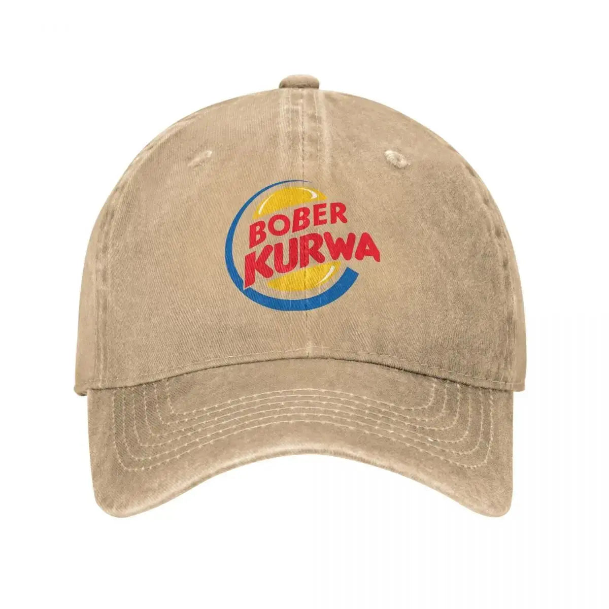Bober Kurwa Burger King Vintage Baseball Cap