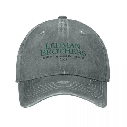 Retro Lehman Brothers Trucker Baseball Cap