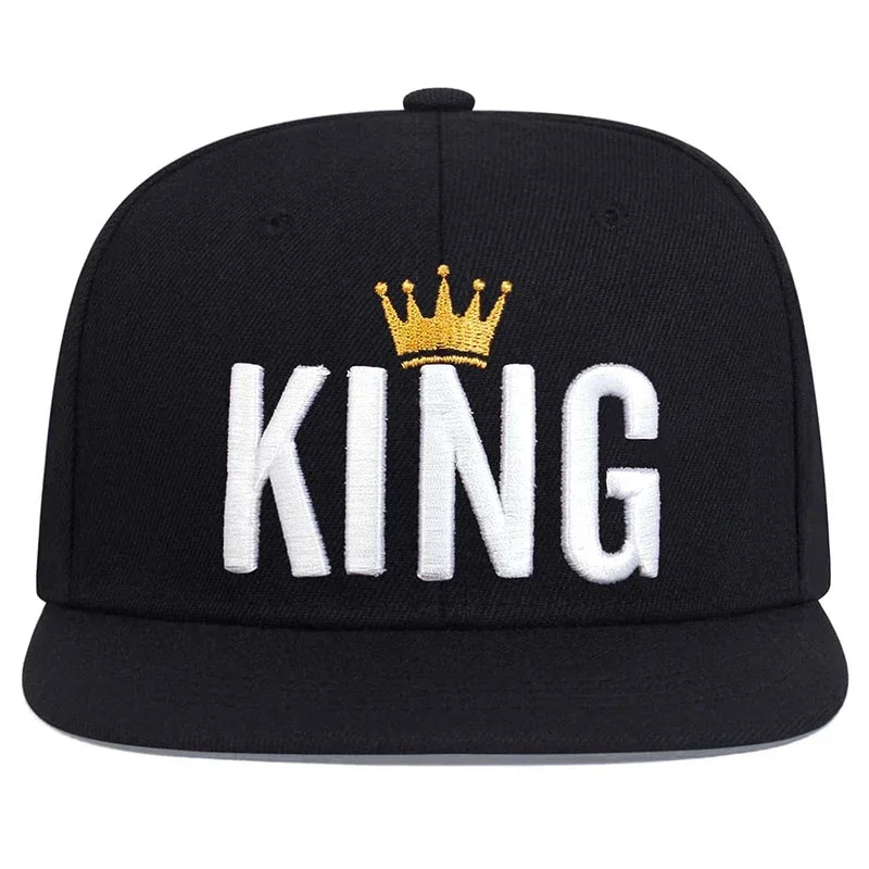 Unisex King Crown Embroidery Hip Hop Baseball Cap