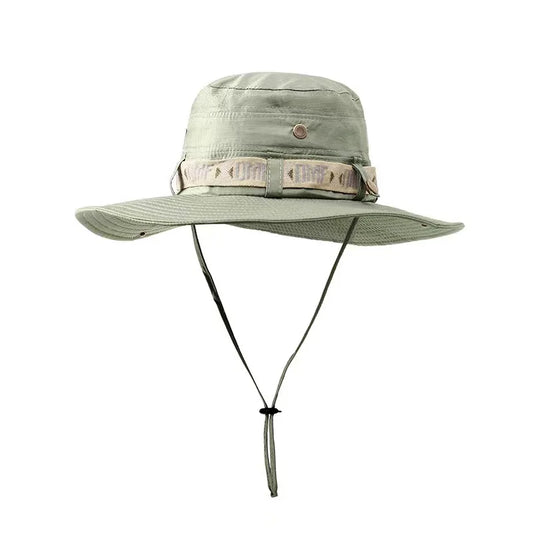 Waterproof Wide Brim Bucket Hat