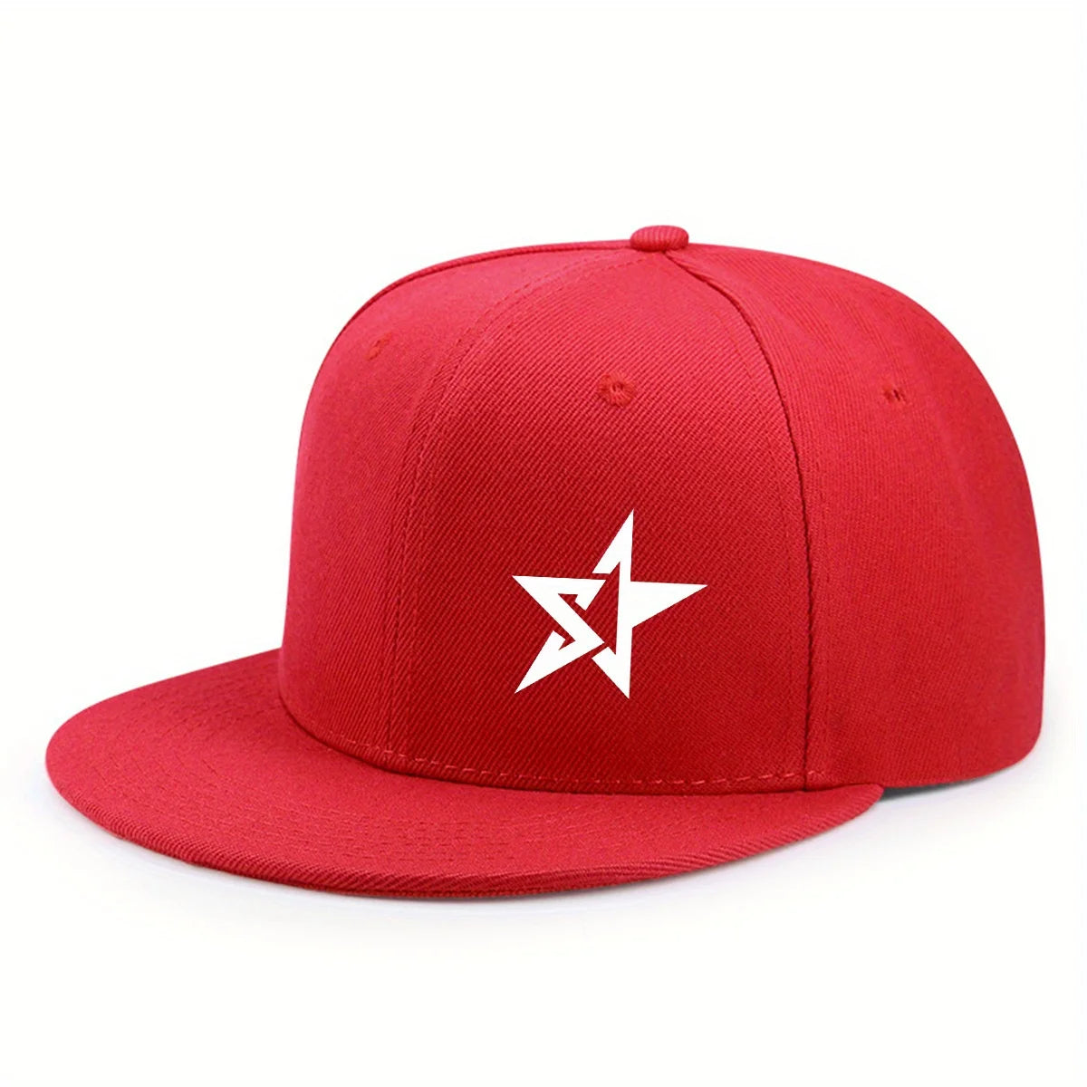 Breathable Wide Brim Hardtop Flat Brim Hip Hop Baseball Hat