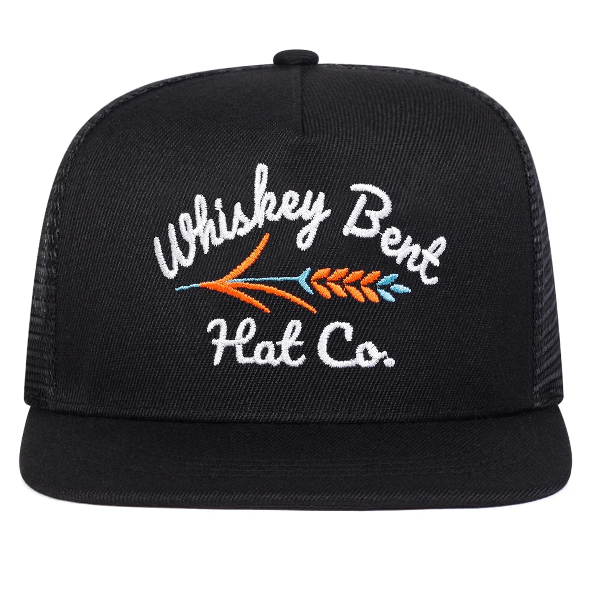 Unisex Whiskey Bent Embroidery Hip Hop Snapback Cap