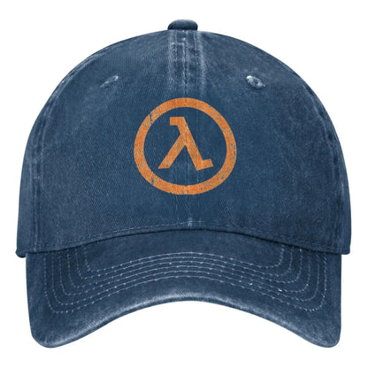 Black Mesa Lambda Denim Vintage Adjustable Baseball Cap