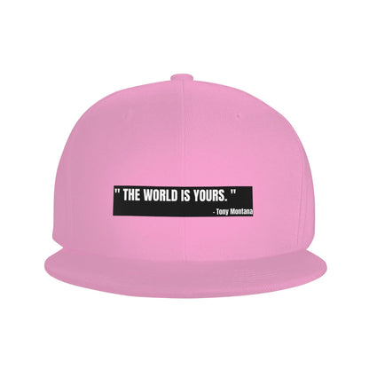 Scarface Tony Montana World Yours Snapback Cap