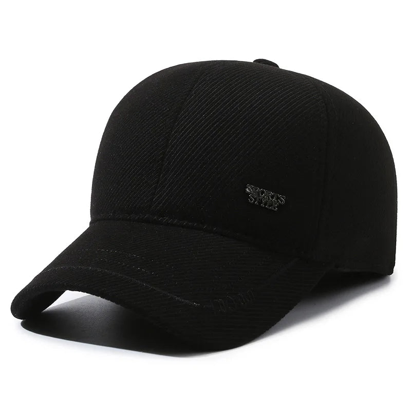 Warm Winter Earflap Baseball Cap