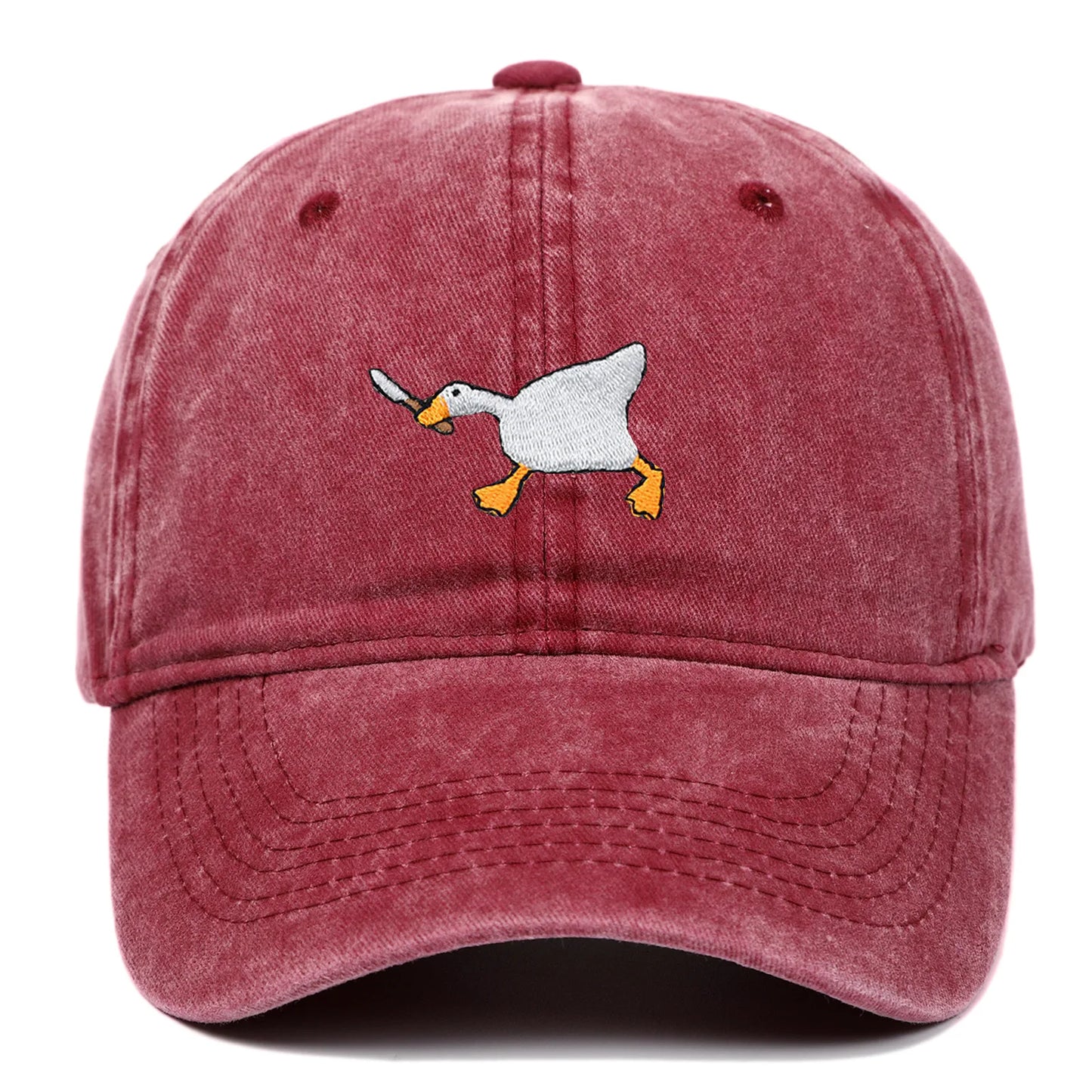 Unisex Urban Goose Embroidered Cap