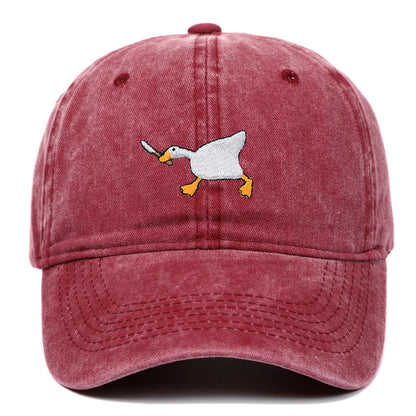 Unisex Urban Goose Embroidered Cap