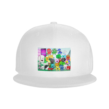 Battle For Dream Island Cartoon Snapback Cap