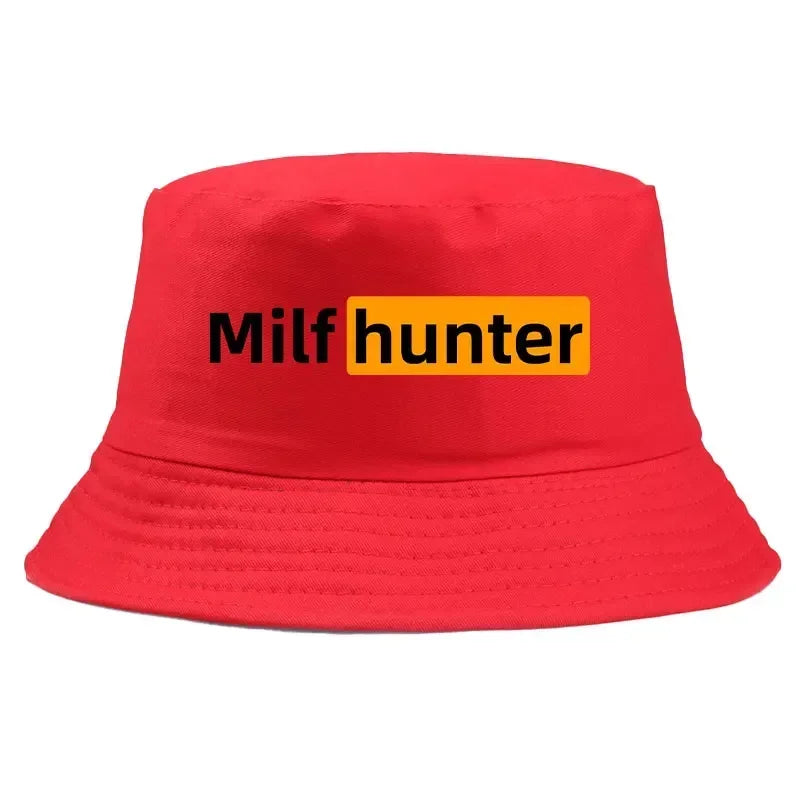Milf Hunter Streetwear Vintage Bucket Hat