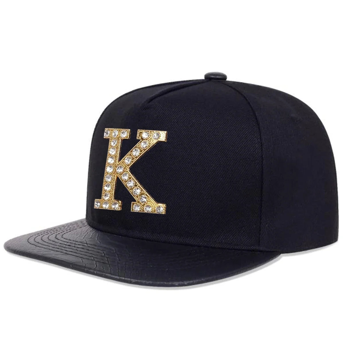 Unisex Diamond K Letter Label Hip-hop Hats