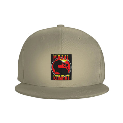 Cartoon Mortal Kombat Streetwear Graphic Snapback Cap