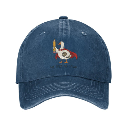 We Test At Dawn Adjustable Snapback Baseball Cap