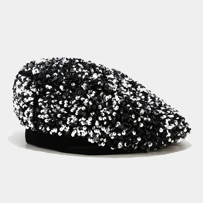 Ladies Sequin Octagonal Festival Style Bucket Hat