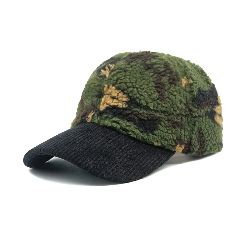Unisex Camouflage Warm Baseball Cap