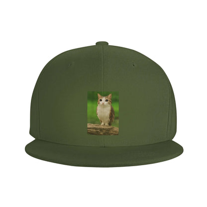 Meowl Cat Owl Funny Meme Internet Graphic Snapback Cap