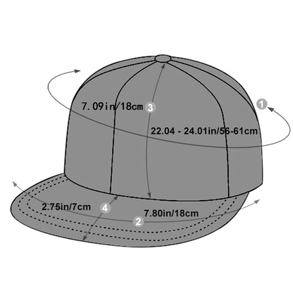 Unisex Fist Leather Label Embroidered Baseball Cap