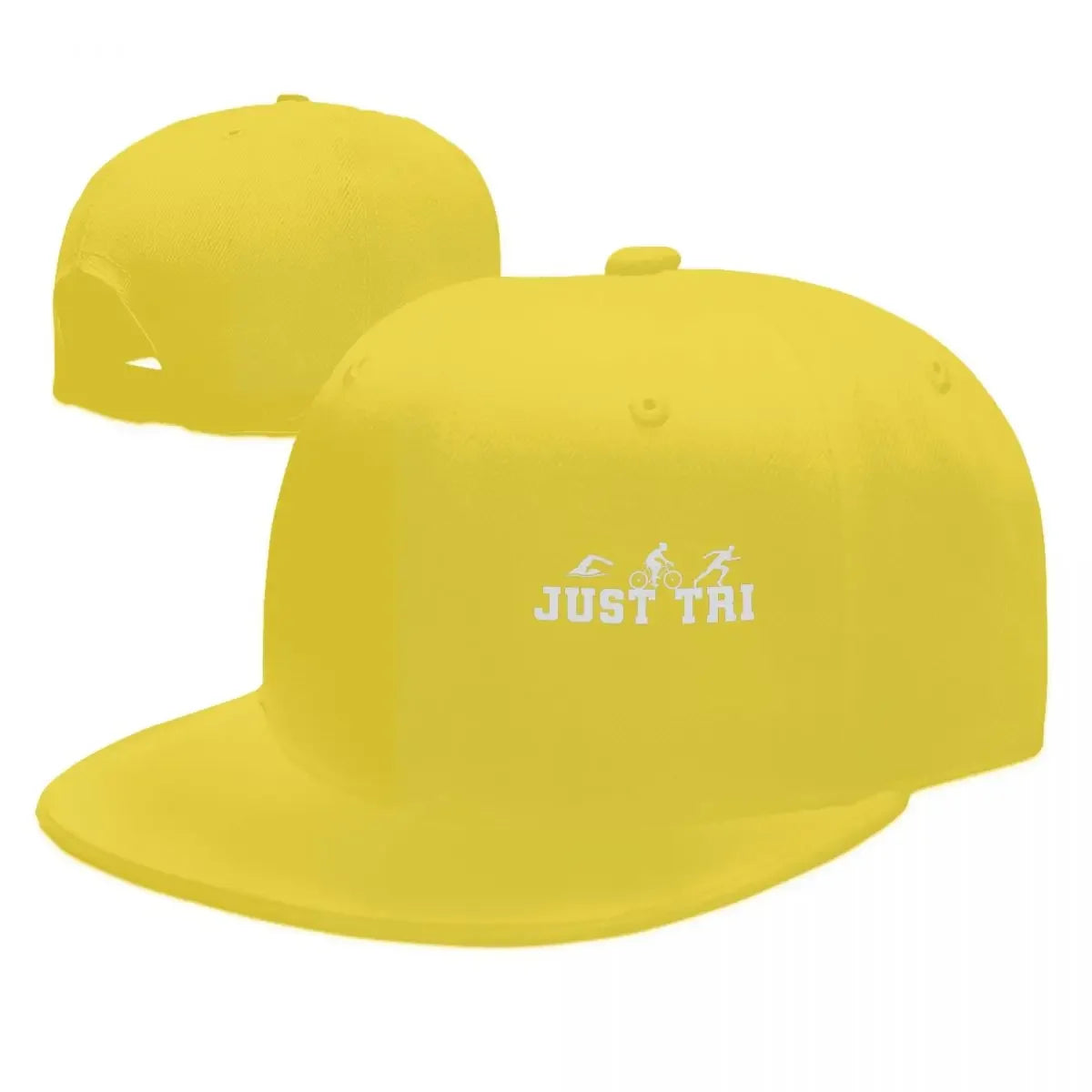 Triathlon Silhouette Sports Adjustable Snapback Cap