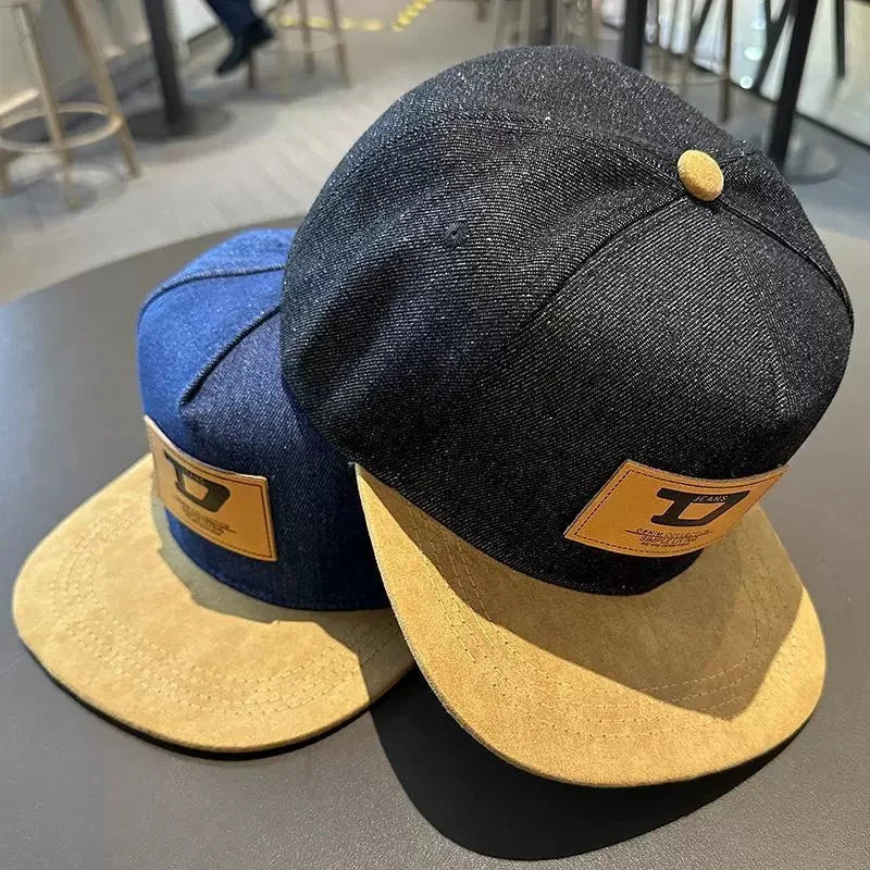 Unisex HH Flat Brim Hip Hop Baseball Cap