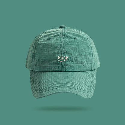 Solid Color Quick Dry Breathable Duck Tongue Baseball Cap