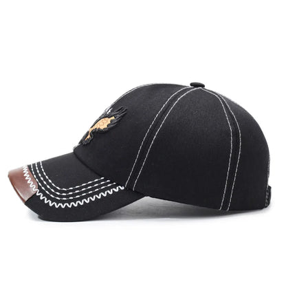 Fashion Eagle Embroidered Outdoor Baseball Cap
