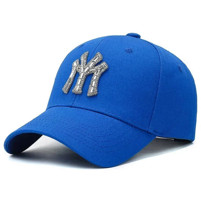 Rhinestone Spring Autumn Baseball Cap
