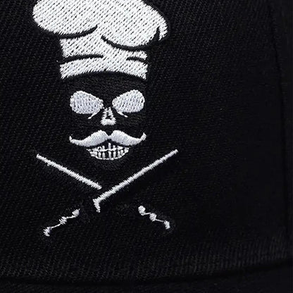 Unisex Personality Chef Embroidery Hip-hop Hats