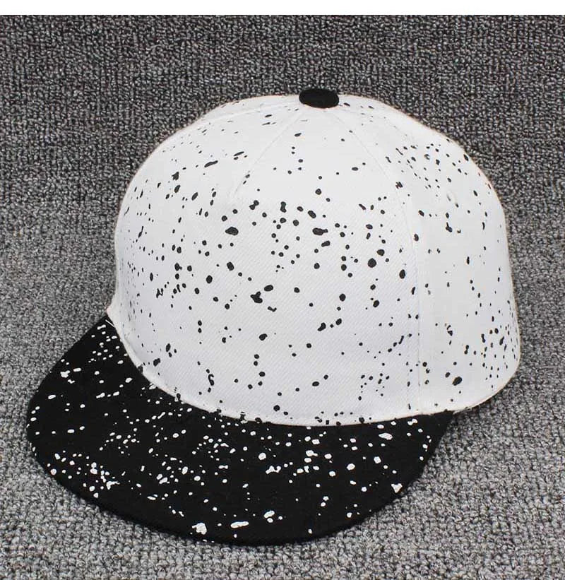 Kids Polka Dot Adjustable Snapback Cap