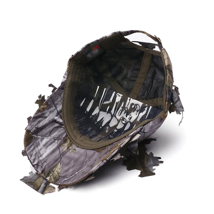 3D Leaf Camo Tactical Hunting Cap