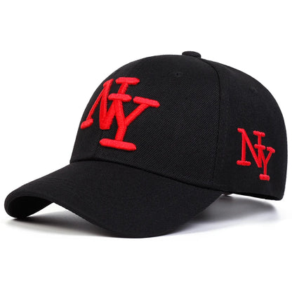 Unisex NY Letter Embroidery Baseball Caps