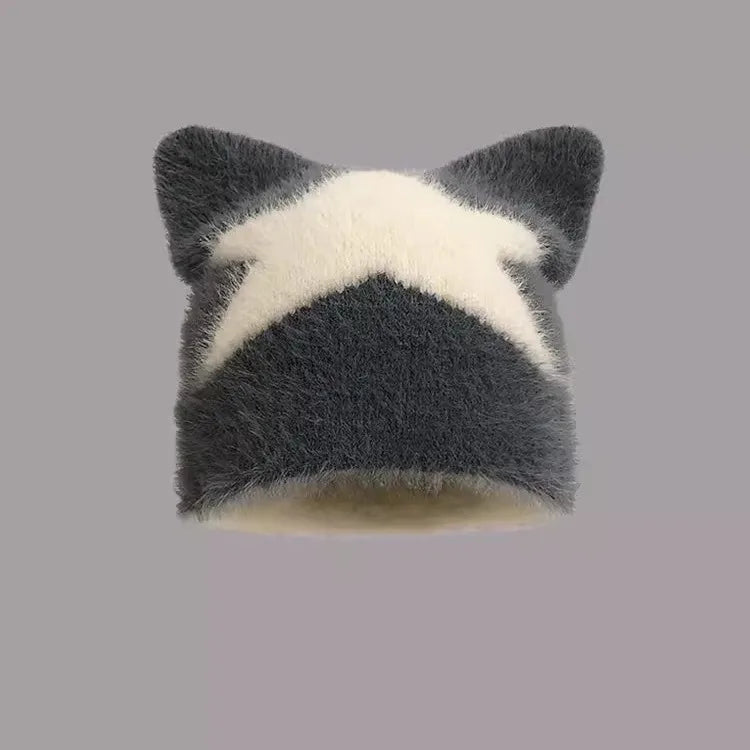 Harajuku Devil Butterfly Cat Ear Bucket Hat