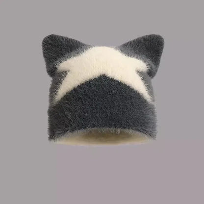 Harajuku Devil Butterfly Cat Ear Bucket Hat