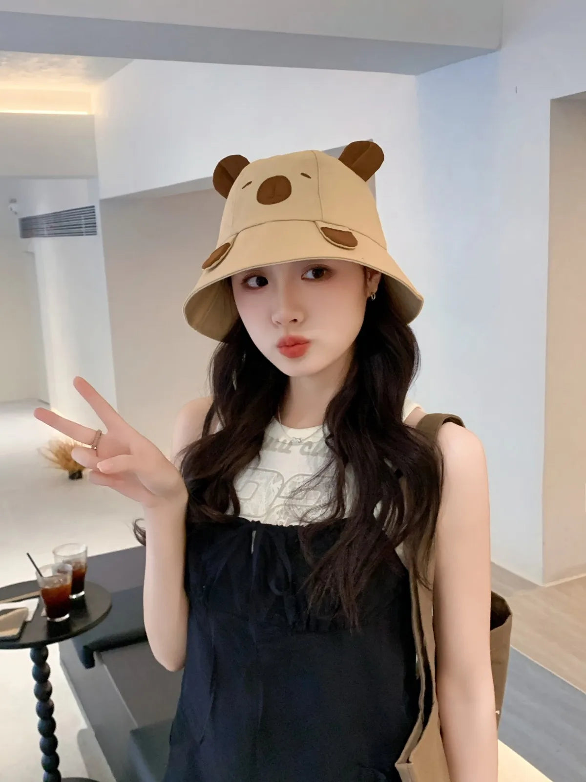 Unisex Cute Dog - Bear Cartoon Bucket Hat