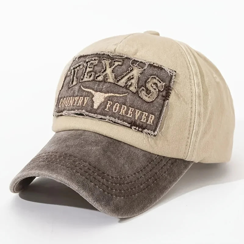 TX 3D Patch Two Tone Baseball Cap
