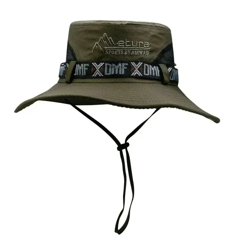 UV Protection Wide Brim Outdoor Bucket Hat