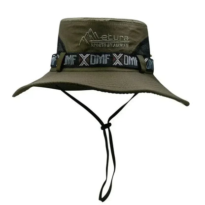 UV Protection Wide Brim Outdoor Bucket Hat