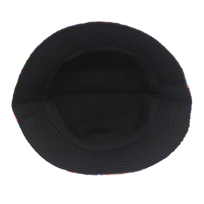 Reversible Letter Unisex Bucket Hat