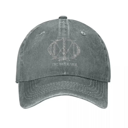 Dream Theater Heavy Metal Distressed Denim Baseball Cap