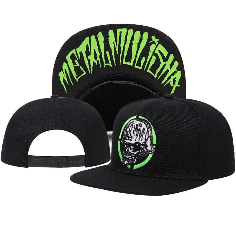 Summer Embroidered Cotton Hip Hop Snapback