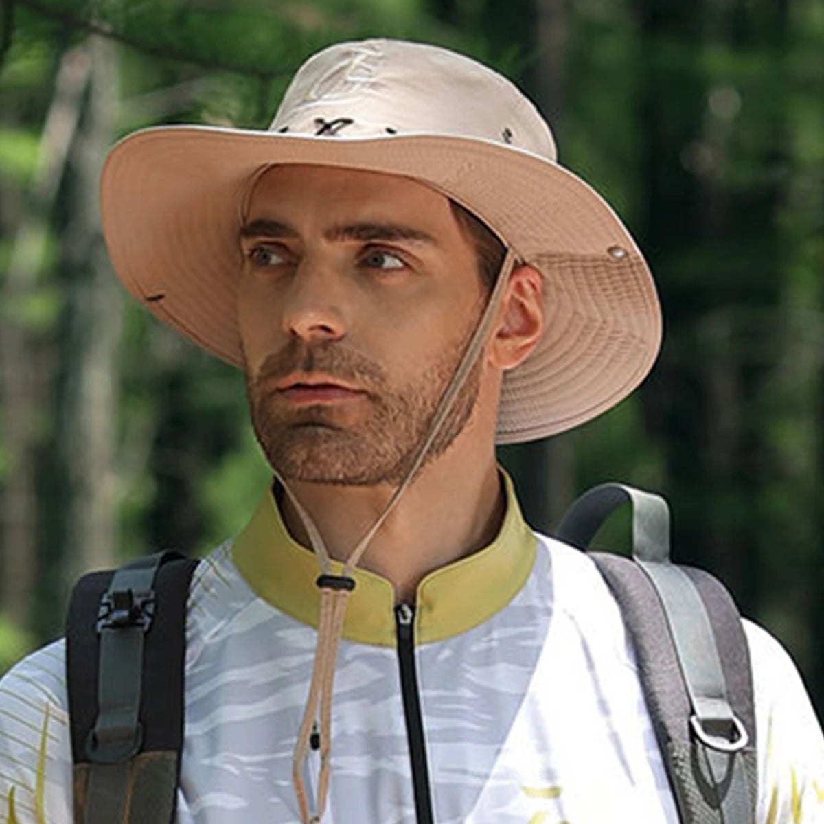Men's Outdoor Sun Protection Fishing Hat