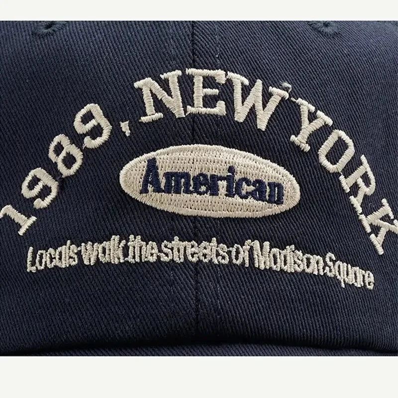 1989 Embroidery Soft Top Baseball Cap
