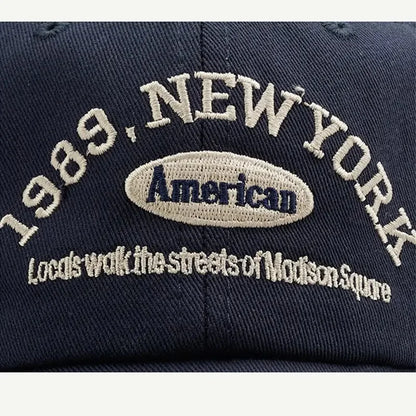 1989 Embroidery Soft Top Baseball Cap