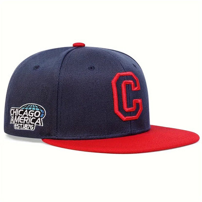 Unisex Embroidery Baseball Cap Cotton Snapback