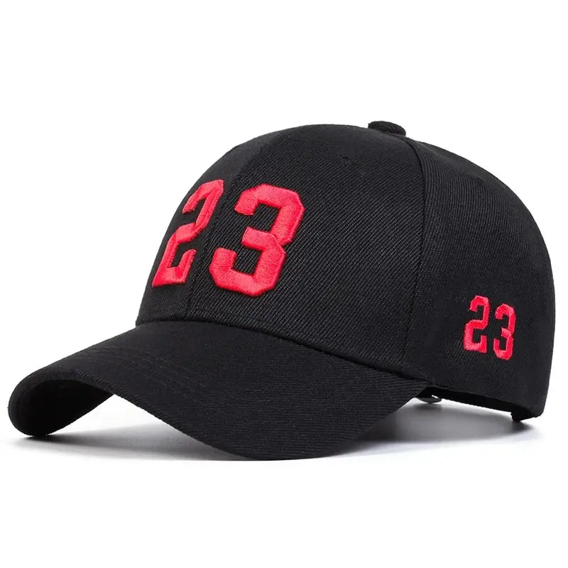Unisex 23 Embroidery Baseball Caps Spring Autumn