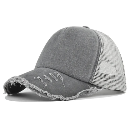Washed Retro Hip Hop Snapback Cap