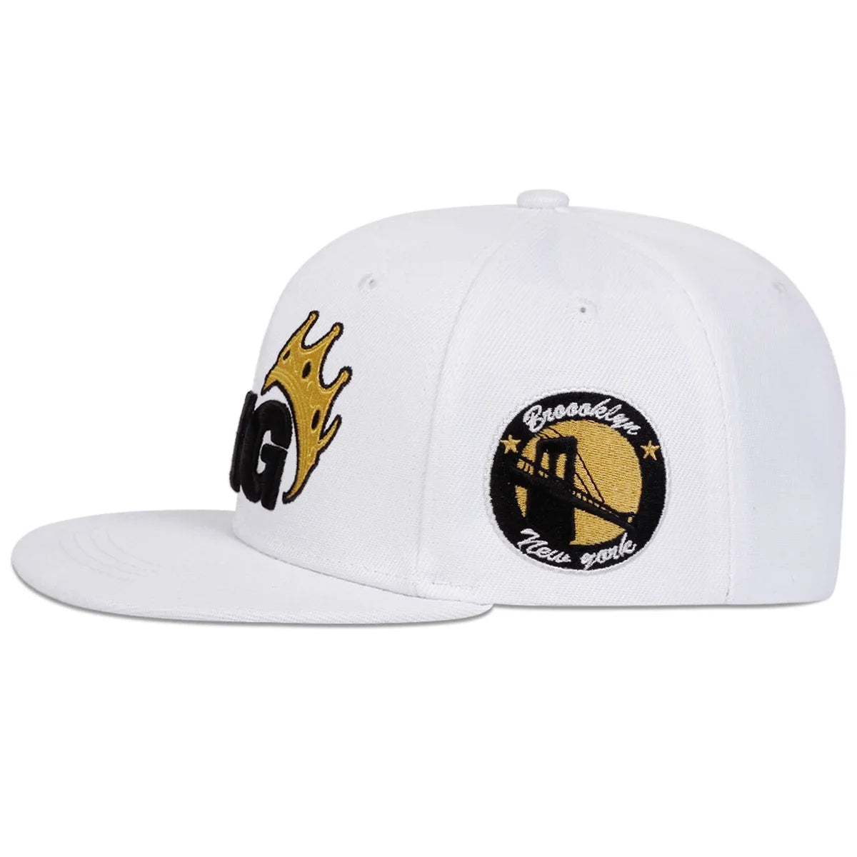 Unisex KING Crown Embroidery Hip-hop Hats