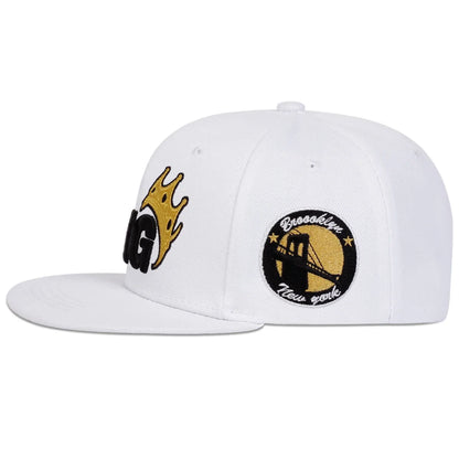 Unisex KING Crown Embroidery Hip-hop Hats