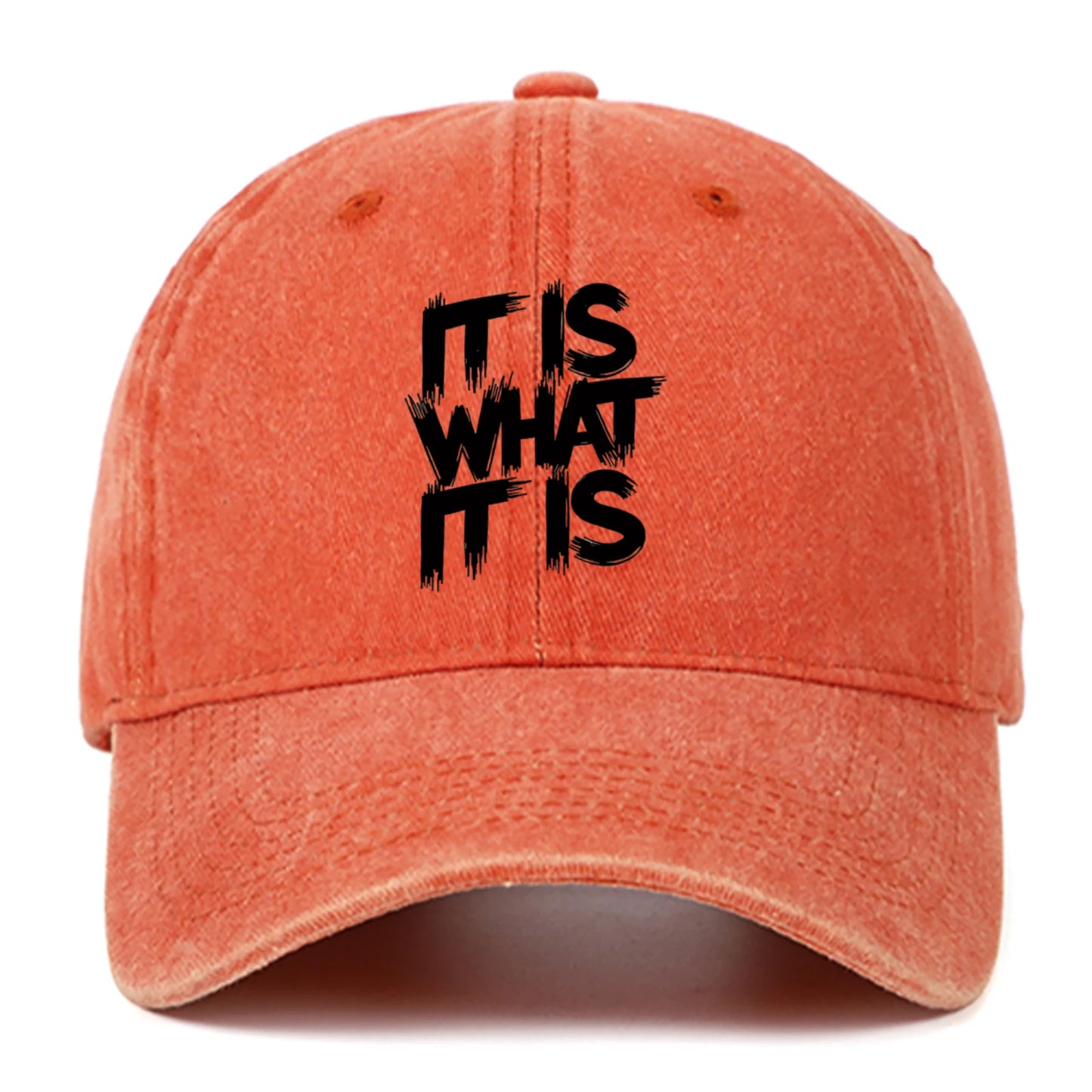 Black Letter Print Casual Street Baseball Cap